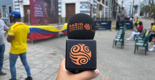 Radio Nacional de Colombia cubrimiento Olímpicos. 
