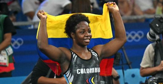 Tatiana Rentería en París 2024. / Foto: AFP.