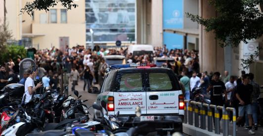 Explosión de bíperes en Líbano