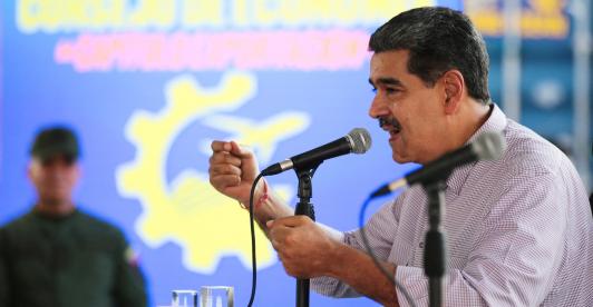 Maduro denuncia espionaje con Pegasus