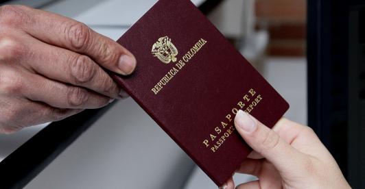 Pasaporte colombiano