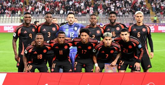 Colombia empató contra Perú en las Eliminatorias. / Foto: AFP.