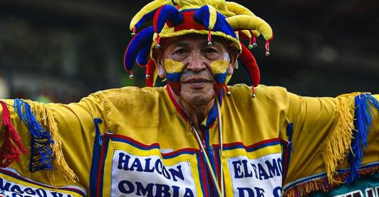 Hincha de la Selección Colombia