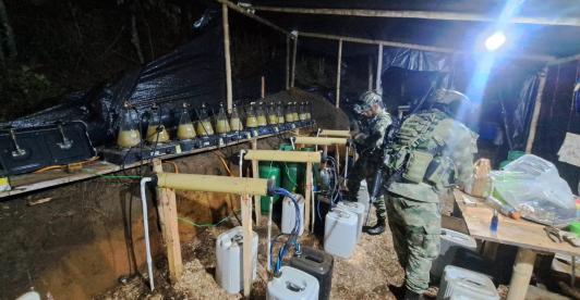 Lucha contra el narcotráfico por parte del Estado colombiano