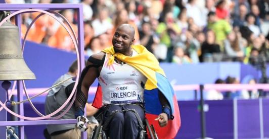 Mauricio Valencia en Juegos Paralímpicos