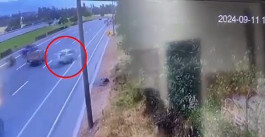 accidente en vía Bogotá-Tunja