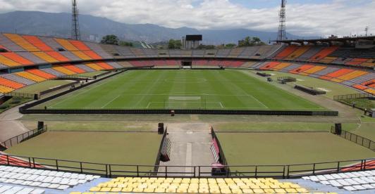 Medidas en el Atanasio Girardot en Medellín. / Foto: Alcaldía de Medellín.