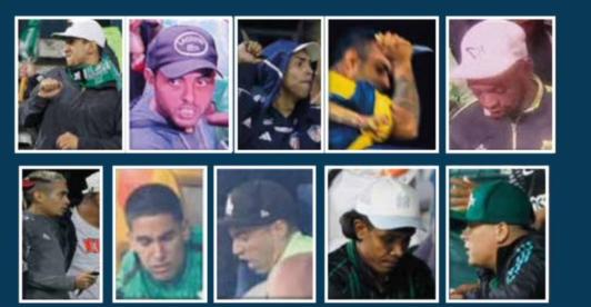 Hinchas de Nacional y Junior para judicializar tras hechos de violencia. / Foto: X Fico Gutiérrez.