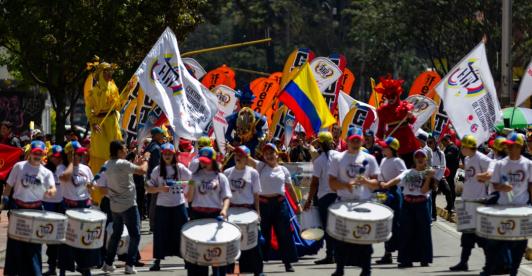 Puntos de concentración y marchas del 19 de septiembre. / Foto: AFP.