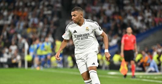 Lesión de Kylian Mbappé en el Real Madrid. / Foto: AFP.