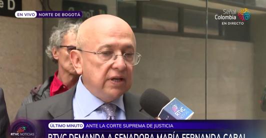 RTVC denuncia a María Fernanda Cabal