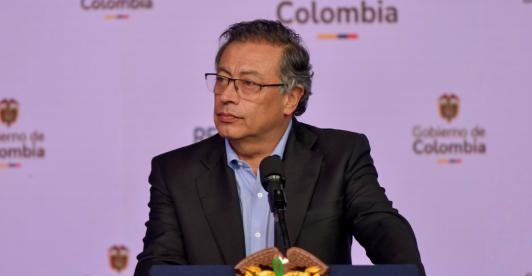 Petro sobre el hundimiento del Presupuesto General de la nación. / Foto: Presidencia de la República.