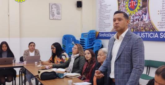 CTC y la invitación a sindicatos bases en las marchas 19 de septiembre. / Foto: X Ctc Colombia.