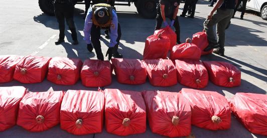 incautación de 4 toneladas de cocaína provenientes del Golfo de Urabá