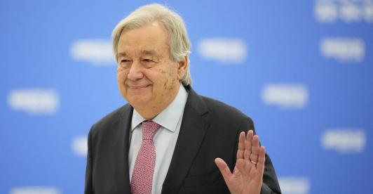 Secretario General de la ONU, Antonio Guterrres, llegó a Cali para asistir a la COP16