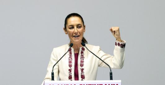 Claudia Sheinbaum asume la presidencia de México este 1 de octubre. / Foto: AFP.
