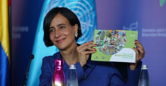 Colombia presenta el Plan de Acción en la COP16 en Cali