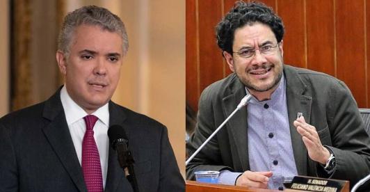 "Hay una total oscuridad sobre el origen de los fondos", denuncia de Iván Cepeda contra el expresidente Duque sobre Pegasus