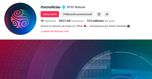 RTVC Noticias en TikTok