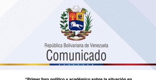 Comunicado de Venezuela