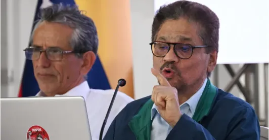 Gobierno verifica posible muerte de Iván Márquez; esto es lo que se sabe. Foto: AFP.