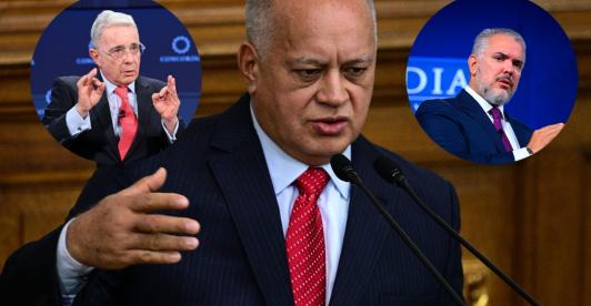 Acusaciones de Diosdado Cabello. / Fotos: AFP.