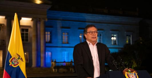 Gustavo Petro y las inconsistencias de la investigación del CNE. / Foto: Presidencia de la República.