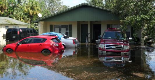 Balance del huracán Milton en La Florida. / Foto: AFP.