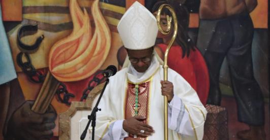 Ordenación episcopal del Monseñor Winston Mosquera. / Foto: X Cancillería.