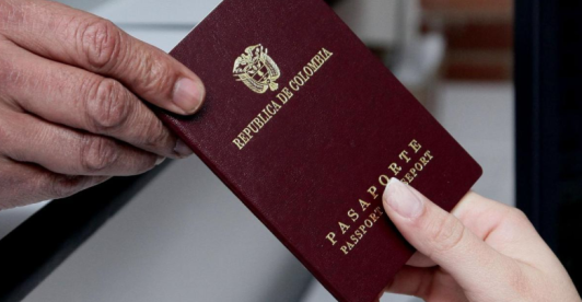 Citas para sacar el pasaporte en Colombia. / Foto: Cancillería.
