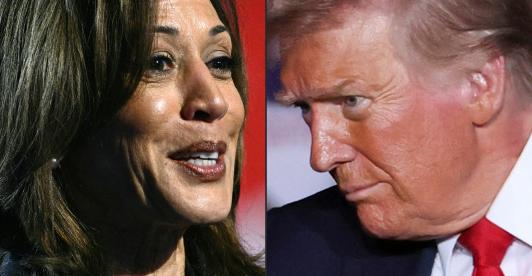 Kamala Harriss y Donald Trump