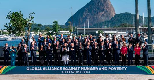 presidente Gustavo Petro planteó al G-20 en Brasil una Renta Ciudadana Universal