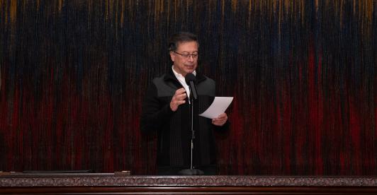 Petro critica la gestión de Duque y sugiere que "los presidentes deben ser forjados en el sufrimiento del pueblo"