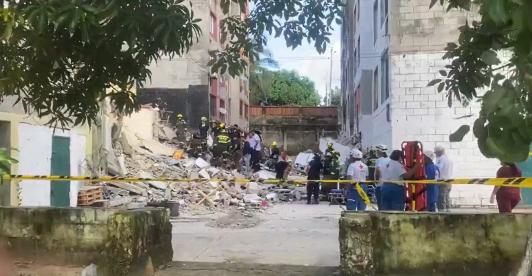 Edificio del conjunto Privilegios, de Barranquilla, colapsó.