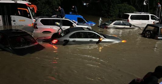 Caos en la Autopista Norte de Bogotá