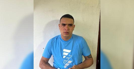 Capturado en Santander "Jeison Comino", segundo cabecilla del Tren de Aragua