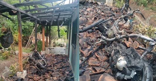 Incendian vivienda en el Resguardo de Huellas Caloto: denuncian atentado contra la familia