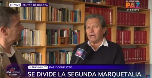 Luego de la ruptura de la Segunda Marquetalia conversamos con Armando Novoa