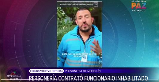 Polémica en Medellín: personero contrataría a un hombre condenado por feminicidio
