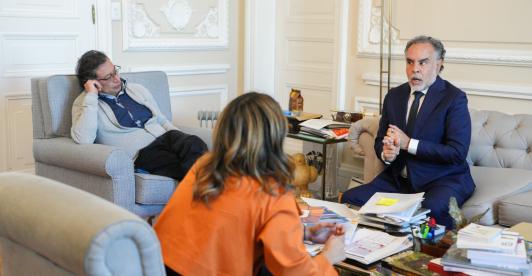 Benedetti regresa como asesor de Petro tras renunciar a la FAO