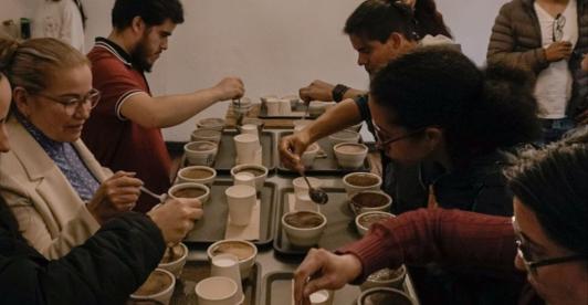 Café colombiano de especialidad en Coffee Fest. / Foto: Cortesía.