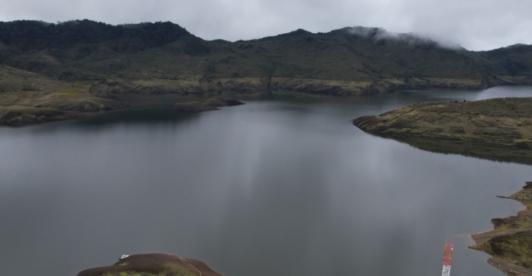 Niveles de agua en embalses noviembre 5. / Foto: Alcaldía de Bogotá.
