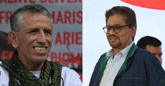 Futuro de las negociaciones de paz con la división de la Segunda Marquetalia. / Fotos: AFP.