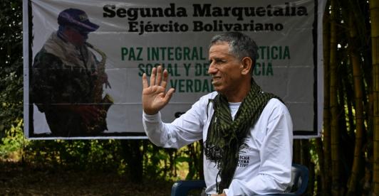 División de la segunda Marquetalia. / Foto: AFP.