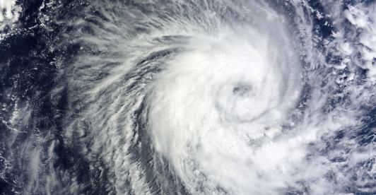 Tormenta tropical Sara. / Foto: Pixabay.