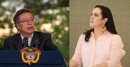 Presidente defiende ley de financiamiento ante críticas de la senadora Cabal: "reduce los impuestos para todas las empresas"