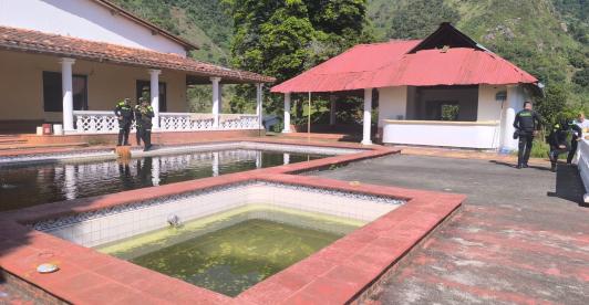 La SAE recupera lujosa finca vinculada al hermano de Pablo Escobar