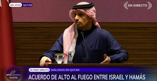 Acuerdo de alto al fuego entre Israel y Hamás