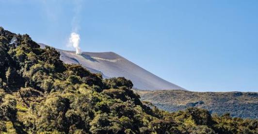 Alerta amarilla en el volcán Puracé