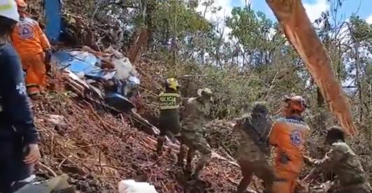 Recuperación de cuerpos en el accidente de la avioneta HK-2522 en Urrao avanza con dificultades